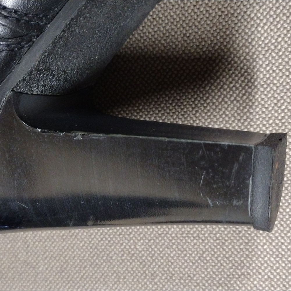 Harley-Davidson black leather boots 8 - Picture 12 of 14